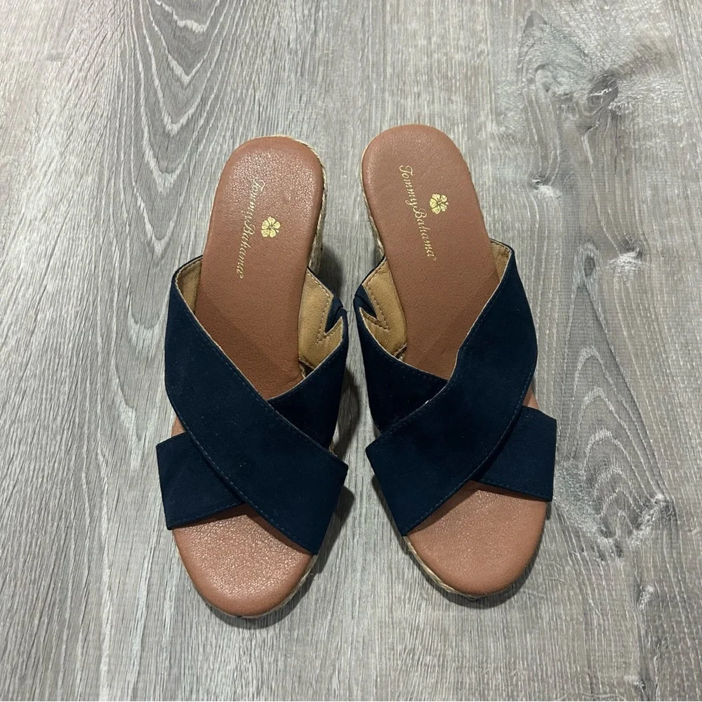 Tommy Bahama Stacey Espadrille Wedge Woven Sandal Size 6.5